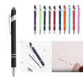 Metal Stylus Pen With 1.0Mm Black Ballpoint Pen Refill