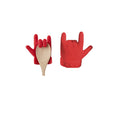 Finger-Shaped Pot Lid Anti-Spill Lifting Soup Spoon Holder