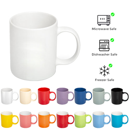 11 Oz. Glossy Ceramic Mug