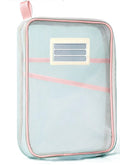Large-Opening Mesh Zipper Student Pencil Case