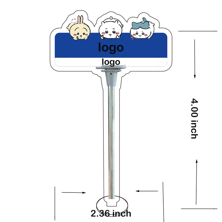 Desktop Acrylic Road Sign Ornament