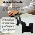Mule-Shaped Note Holder