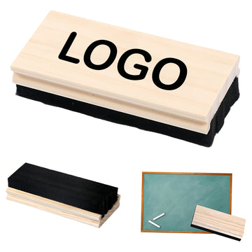 Natural Wooden Chalkboard & Whiteboard Cleaner Eraser