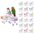 Mini Metal Shopping Cart Supermarket Handcart Basket Toy