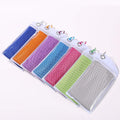 Microfiber Ice For Neck Cooling Towel Zip Pocket Carabiner