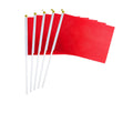 Solid Color Handheld Flag 2024 Parade Election Events