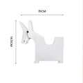 Mule-Shaped Note Holder