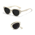 Uv Protection Simple  Foldable Sunglasses