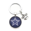 32 Football Team Keychains