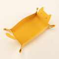 Creative Cat Leather Storage Tray