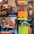 Foldable Non-Woven Reusable Tote Bags With Handles