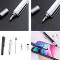 6-In-1 Metal Multifunction Ball-Point Pen