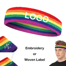 Rainbow Head Sweatband