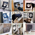 Abs Material Magnetic Self-Closing Dog Screen Door