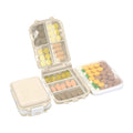 Portable Travel Wheat Straw Sealed Moisture-Proof Pill Box