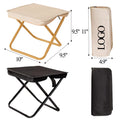 Large Outdoor Folding Stool Portable Carrying Case
