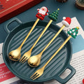Christmas Spoon and Fork Set