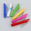 3-In-1 LED Flashlight with Whistle & Ballpoint Pen
