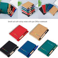 Pocket Lined Notepad With Sticky Notes And Pen