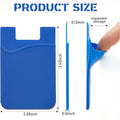Silicone Cell Phone Sleeve with Adhesive Backing