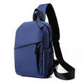Small Black Sling Crossbody Backpack Shoulder Bag