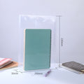 A4 Poly File Folders Tied Buckle-Transparent