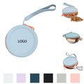 Multifunction Small Round Silicone Coin Purse With Zipper