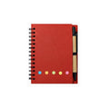 Spiral-Bound Pocket Notebook With Pen Holder