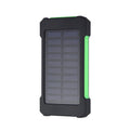 Solar Power Bank With Led Flashlight