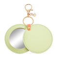 Round Double Sided Makeup Mirror With Keychain