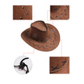 Classic Western Cowboy Hat for Men Women