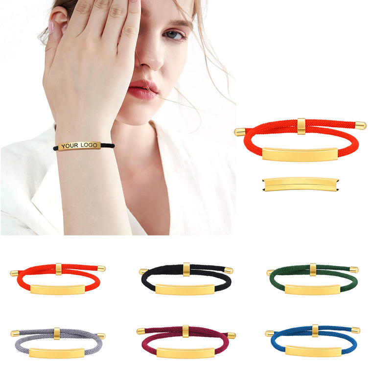 Personalized Milan Rope Bracelets