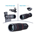 18 X 25 Single Barrel Zoom Hd Optical Cell Phone Lens