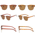 Half Frame Polarized Sunglasses
