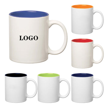 Two-tone Coffee Ceramic Mug