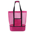 Beach Bag With Cooler Mesh