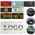 Custom Full Color Aluminum License Plate-6" x 12"