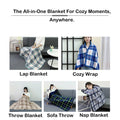Cape Wearable Flannel Blanket