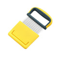 Stainless Steel Crinkle Cutter Knife With Protective Cover