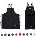 Heavy-Duty Canvas Cross Back Apron