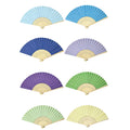 Bamboo Folding Hand Fan With Lightweight Silent Cooling