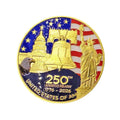 2" Double-Sided Color Metal Challenge Coin