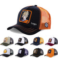 Cartoon Dragon Ball Baseball Casual Dome Mesh Cap