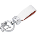 Texture Leather Keychain