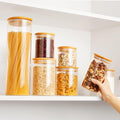 20 Oz Glass Jar With Bamboo Lid
