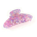 Large-Size Acetate Textured Hair Clip