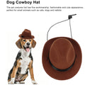 Mini Pet Cowboy Hat