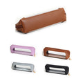 Portable Leather Pen Case
