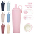 28Oz Ceramic Coated Inner Liner Straw Water Bottle