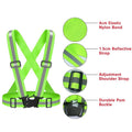 Adjustable High Visibility Reflective Vest Belt